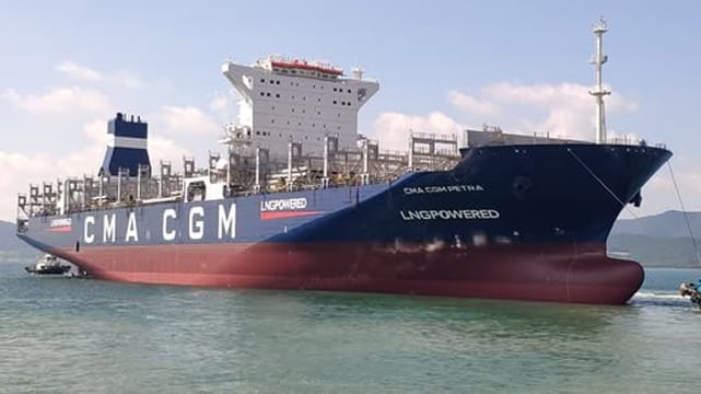 CMA CGM containership