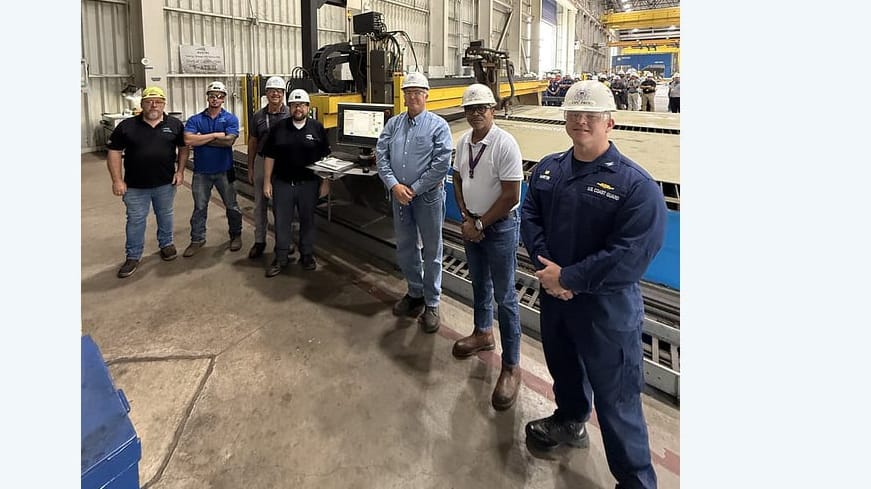 AUSTAL USA construction start USCG