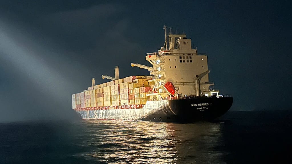 MSC containership