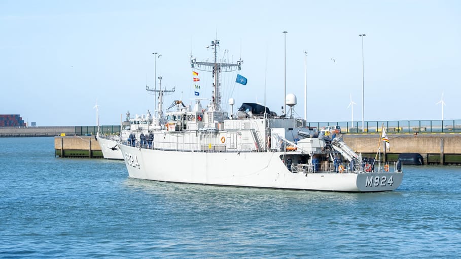 Belgian mine hunter Primula
