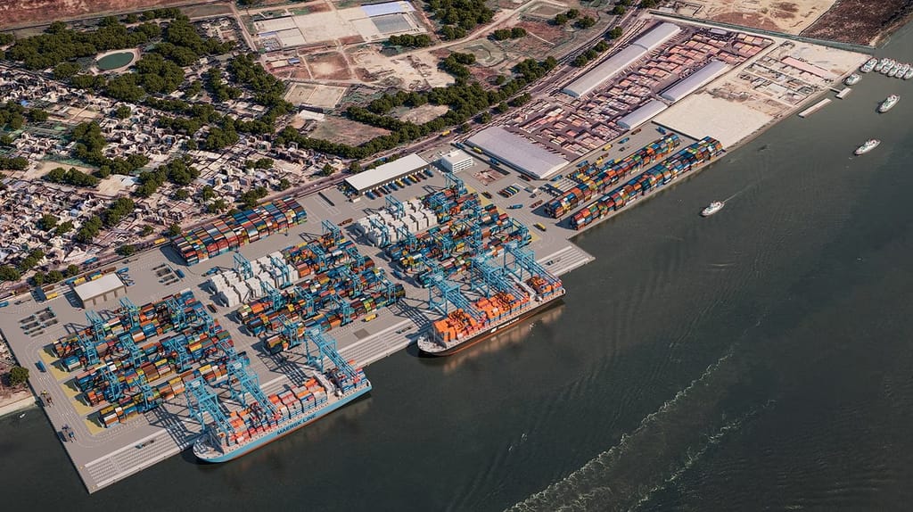 new Bangladesh container terminal