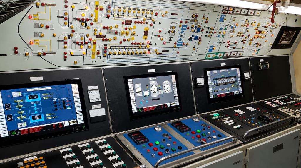 Modernized MES Vessel Control System