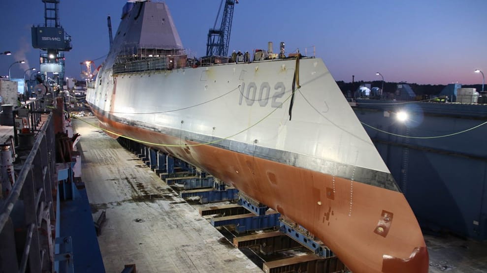 Maine's congressional delegation would prefer to reserve warship contracts for US firms like Bath Iron Works and Huntington Ingalls, the two remaining builders of destroyers (USN)
