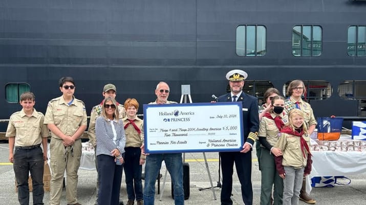 charity donation to scouting