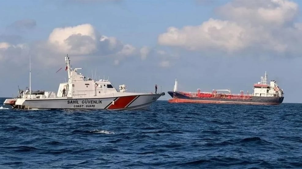 tanker detained by Turkish Coast Guard