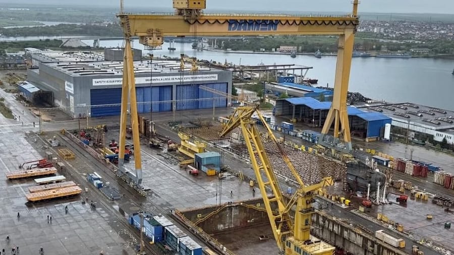 Mangalia shipyard Romania