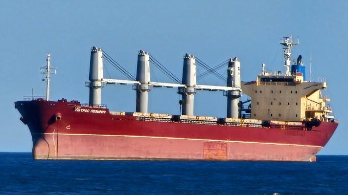 Russian-flagged bulker