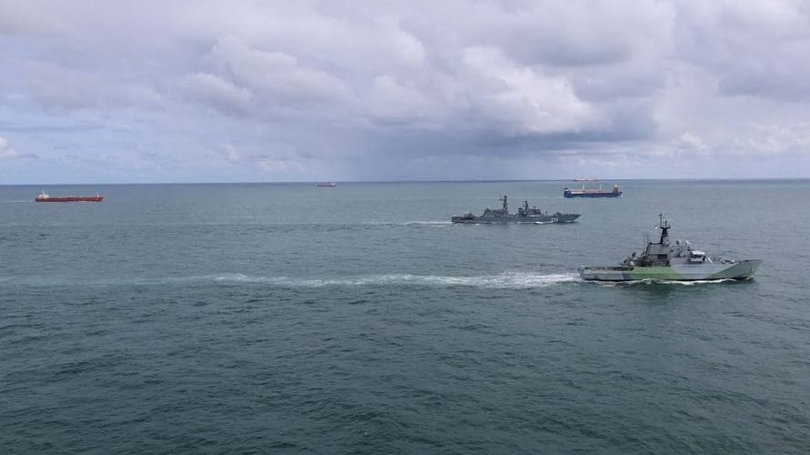 Royal Navy monitoring Russian vessels