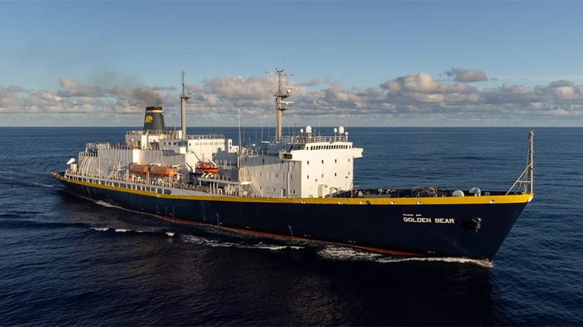 Training ship Golden Bear