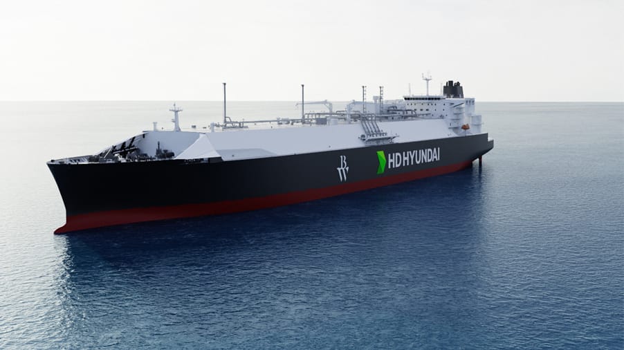 three-tank LNG carrier design