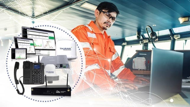 Orion Edge V from IEC Telecom and Thuraya  offers an affordable VSAT-like experience over compact hardware for smaller vessels.