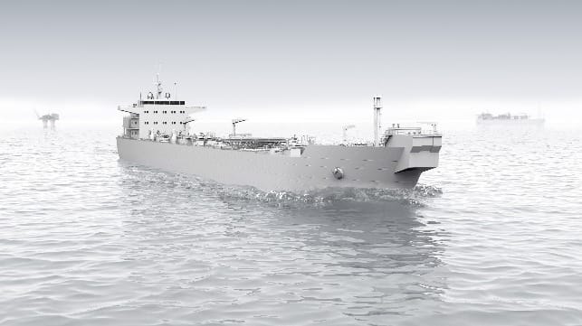 Shuttle tanker illustration; Image credit ABB