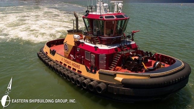 ESG eastern shipbuilding tug