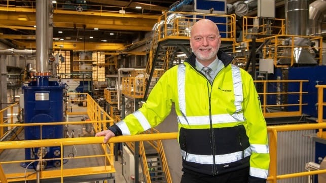 Image caption: Lars Skytte Jørgensen, Vice President Technology Development, Alfa Laval Marine Division