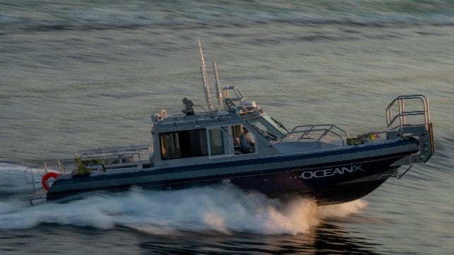 Metal Shark OceanXplorer Tender - Credit Andy Mann