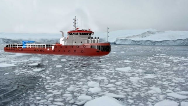 Two Anchor Handling Tug Supply (AHTS) vessels