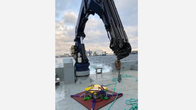 MODEC has ordered Miko hull closures of the type shown here which is pictured en route to a platform in West Africa. Each closure will be secured by Miko magnets that are capable of holding 2000 kg each.
