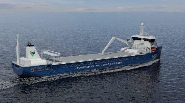 Viridis - vessel side view