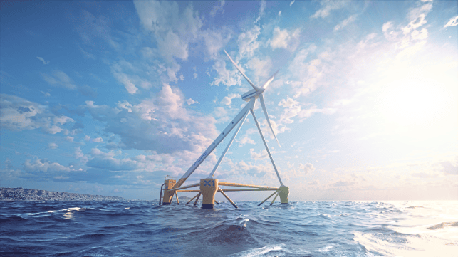 X1 Wind's innovative new floating wind platform