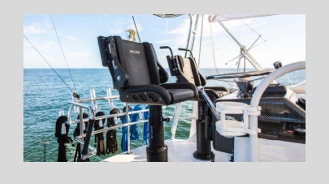 Figure 1. Allsalt Maritime Shoxs shock mitigating seating for military, commercial, and recreational watercraft. Allsalt Maritime  is expanding in response to increasing global demand for maritime shock mitigation technology. 