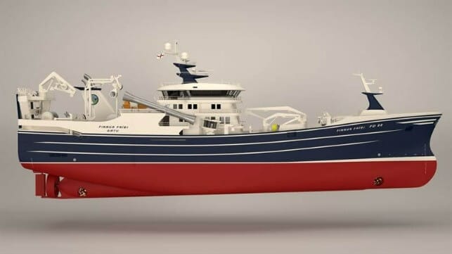 ‘Finnur Fridi’ will feature efficient and reliable Wärtsilä solutions including the record-breaking Wärtsilä 31 main engine. © Vardin Group