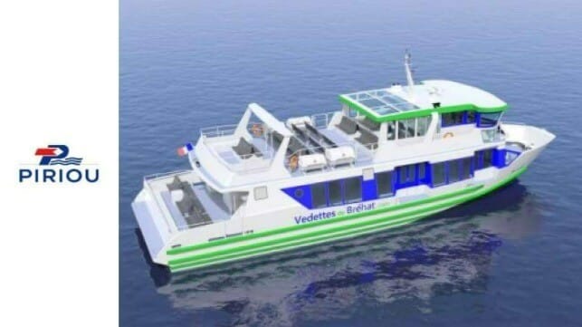 ©Mer&Design - 3D view of the future vessel for Vedettes de Bréhat – PIRIOU