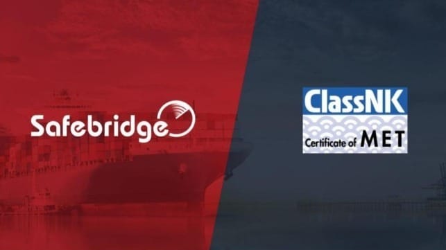 Safebridge, one of the maritime industry's leading EdTech companies, successfully acquires the ClassNK Certificate of Approval for its online-based training and assessment portfolios. 