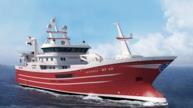 'Artemis' will be equipped with a selection of advanced SIMRAD sonar equipment