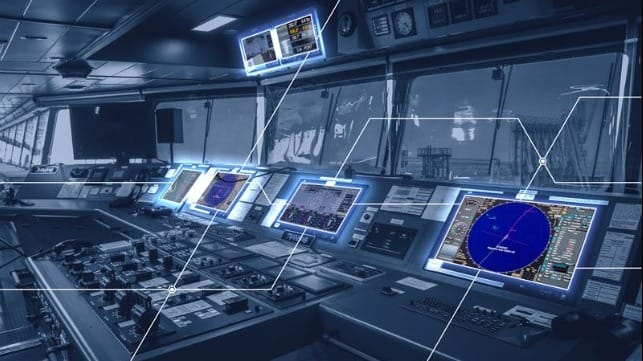 Bridge system, for illustrative purposes only. © Wärtsilä Corporation