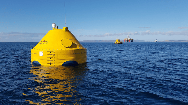 Corpower Wave Energy Converter; Image courtesy of UMACK