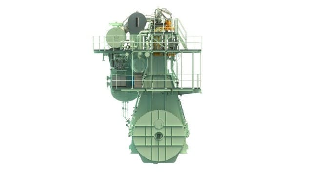 MAN methanol engine