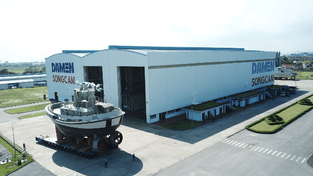 Image courtesy of Damen Shipyards