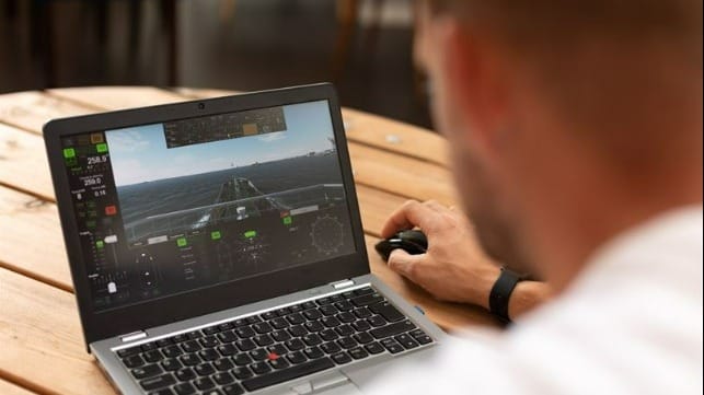 Wärtsilä Voyage’s Cloud Simulation Solution is now available on maritime knowledge provider Ocean Technologies Group’s (OTG) Ocean Learning Platform. Copyright: Wärtsilä