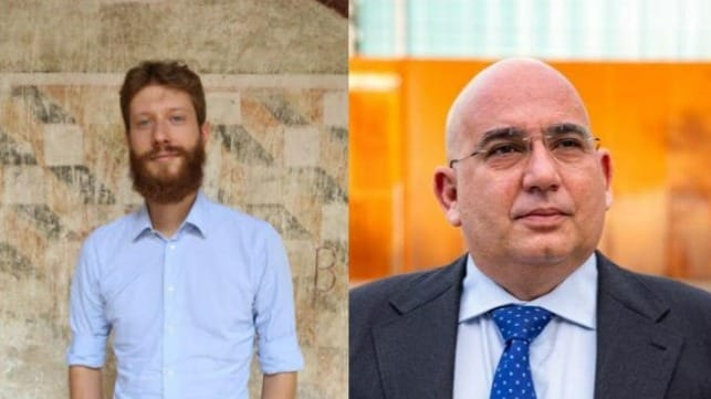 Jacopo Corno, PhD, Moxoff Business Solution Manager and Andrea Lodolo, CEO of Seably