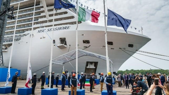 Thordon’s COMPAC bearings have been fitted to MSC Seashore
