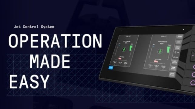 KONGSBERG’s JCS Compact and JCS Extended systems offer optimal waterjet control for a wide range of craft