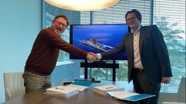 Kongsberg Maritime and Holland Shipyard Group Signing