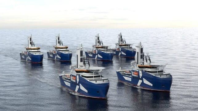 Kongsberg Maritime is supplying integrated equipment packages for two of IWS’ new CSOVs/SOVs, augmenting two similar vessels which KM is already equipping