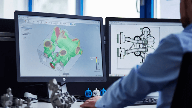 Thyssenkrupp printed parts