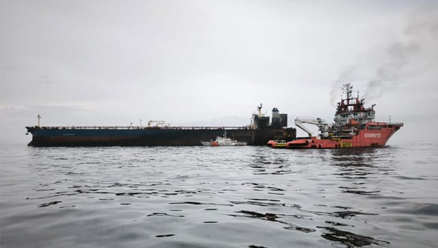 drifting tanker