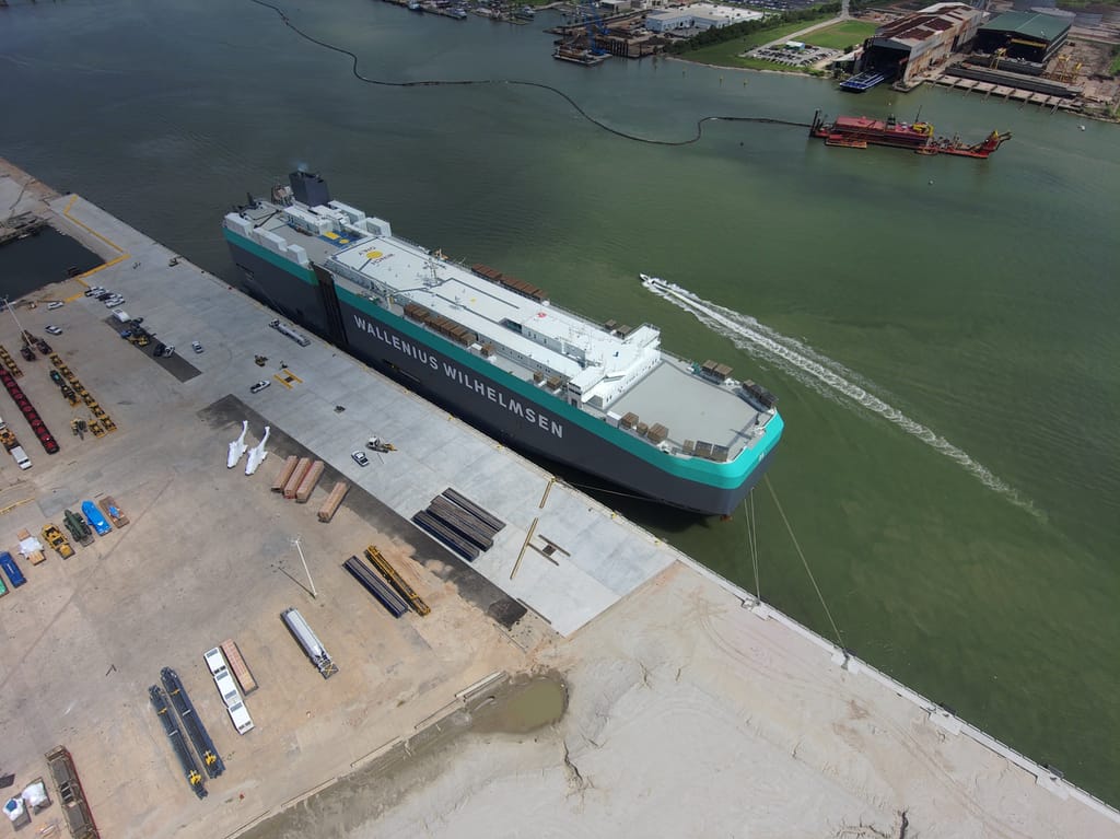 Port of Galveston Opens New Berth with 1st Cargo Vessel Call July 2