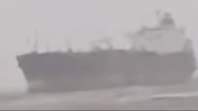 tanker grounding monsoon