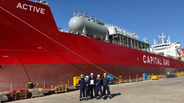 CO2 vessel