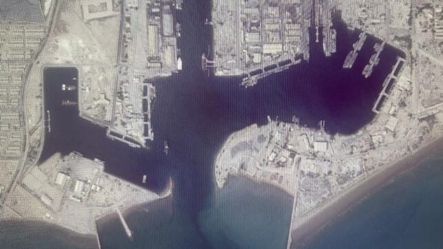 Bandar Abbas Naval Harbor, September 24 (Sentinel-2)