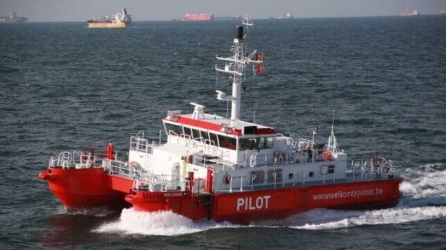 Belgian pilot boat
