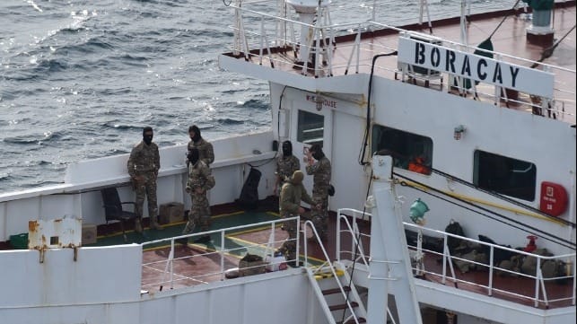 troops on shadow tanker Boracay