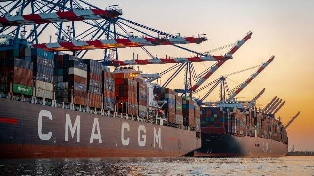 Fenix Marine Services Terminal, Port of Los Angeles (press handout image courtesy CMA CGM)