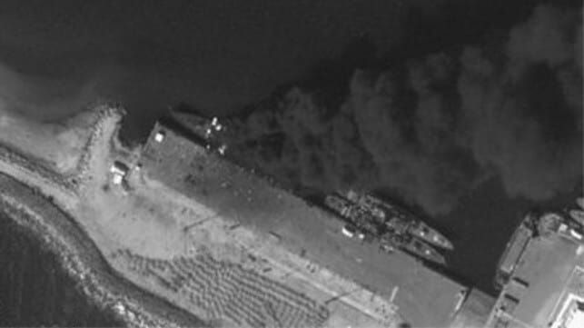 Iranian Navy in port