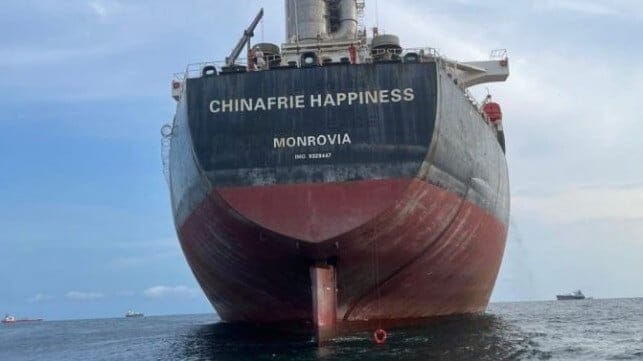 stowaways on a bulker