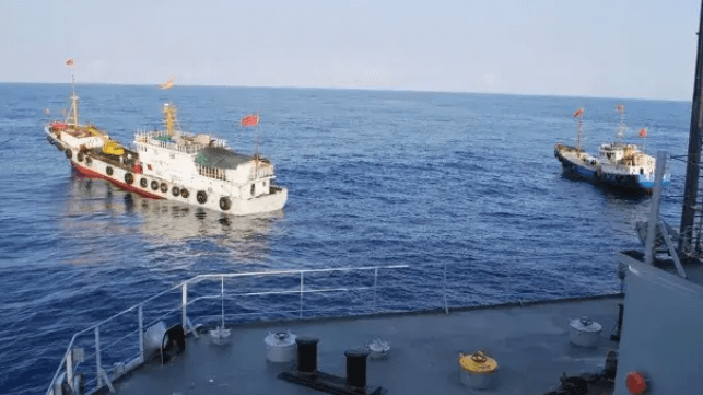 Chinese trawlers
